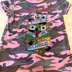Ed Hardy Love is a Gamble shirt